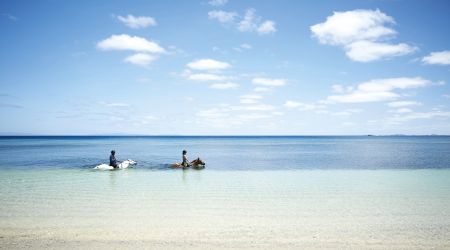 Fiji FTUK laucala island beach bar 12648