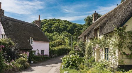 Luttrell Arms Hotel Dunster Village General Views 9672