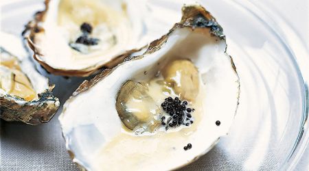 Oysters With Champagne