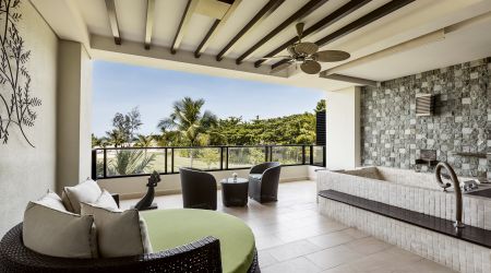 Shangri La s Rasa Ria Resort and Spa Ocean Wing Jr Suite Garden Twin 1355827
