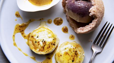 Turnip and goats cheese