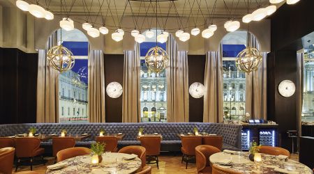 Wild Honey St James Dining Room Evening