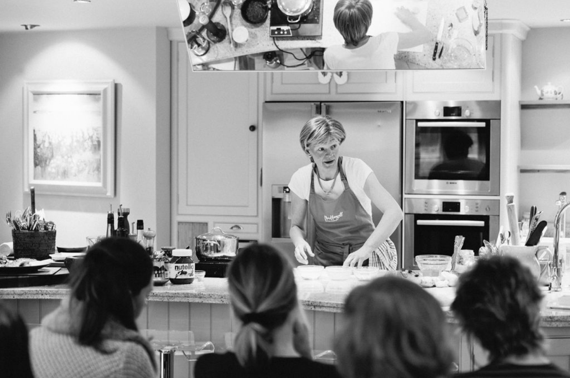 Cookery school demonstration